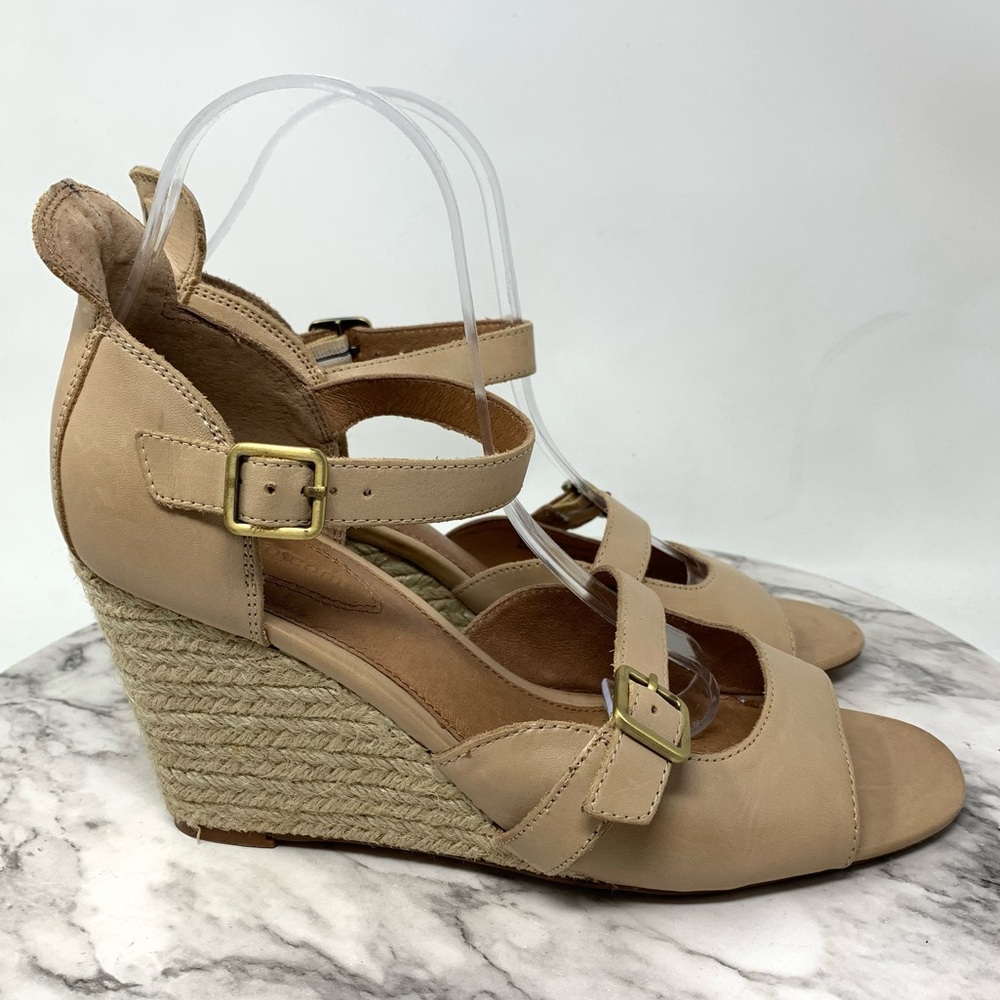 Corso Como Hello Ankle Strap Open Toe Leather Esp… - image 2